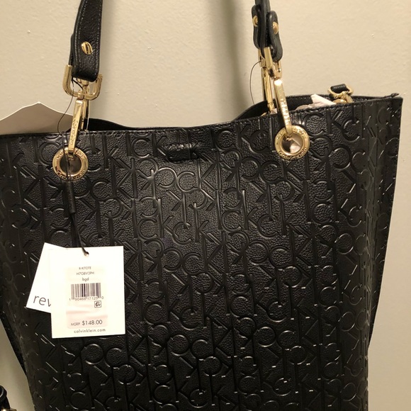 calvin klein reversible shopper